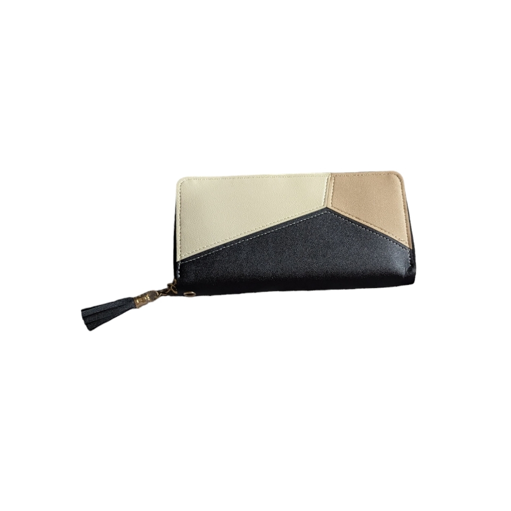 Black,Tan & Beige Wallet